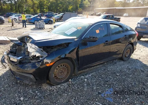 2018 Honda Civic Lx из США, поврежденный, VIN 2HGFC2F59JH560159